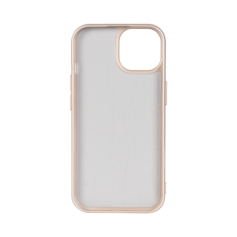 Rixus For iPhone 15 Soft TPU Phone Case Gold