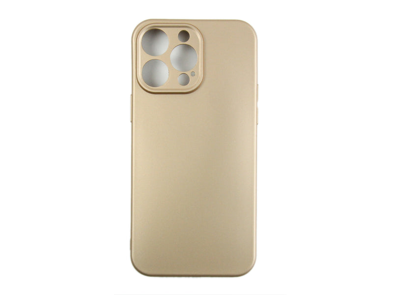 Rixus Para iPhone 14 Pro Max Soft TPU Phone Case Oro