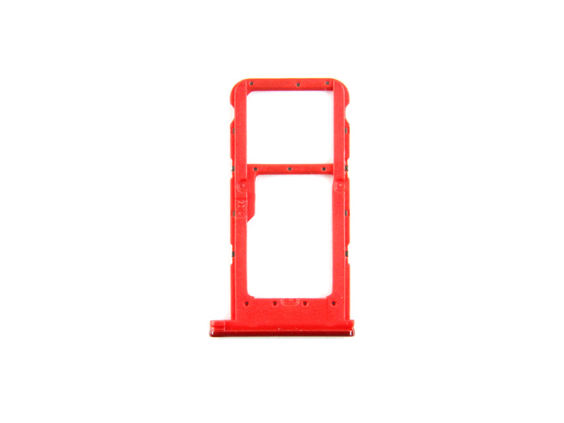 Huawei P Smart Plus (Nova 3i) Sim And SD Card Holder Red