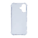 Rixus For iPhone 16 Anti-Burst Case Transparent