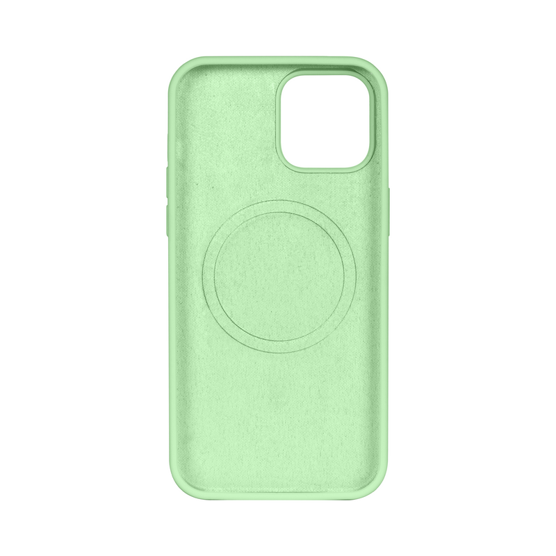 Rixus Para Funda de TPU blanda para iPhone 13 Mini con MagSafe Matcha