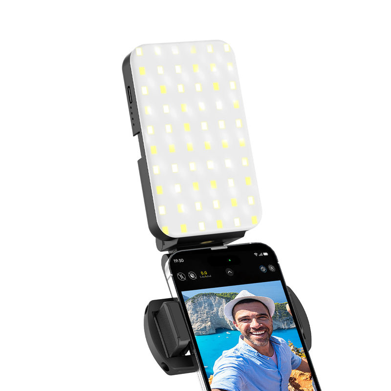 Rixus RXLG46 Selfie Light With Magsafe For Photography, Tiktok, Vlog, Video Black