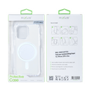 Rixus For iPhone 13 Pro Max Anti-Burst Case With Magsafe Transparent