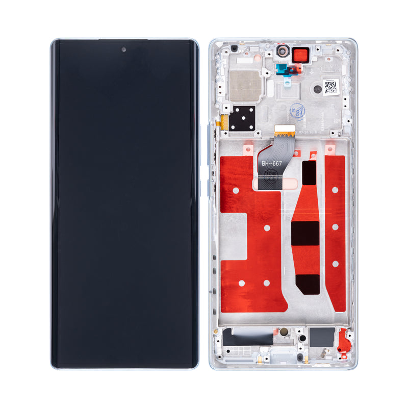 Honor 70 (FNE-NX9) Display And Digitizer With Frame Icelandic Frost OEM