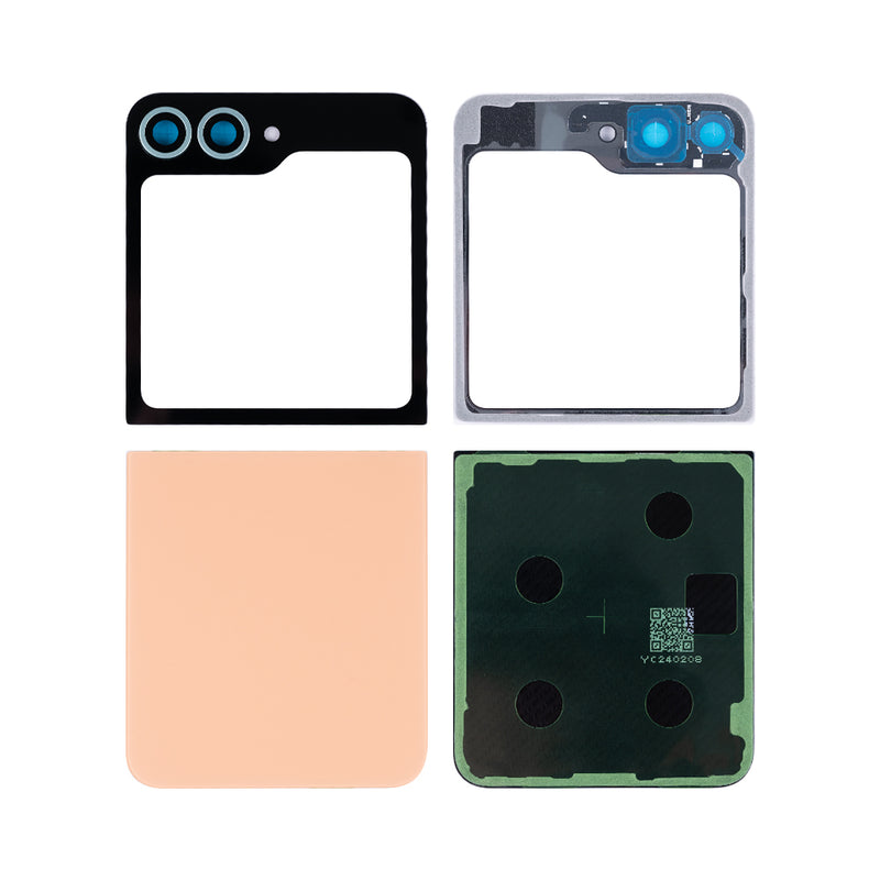 Samsung Galaxy Z Flip6 F741B Back Cover Peach With Lens OEM