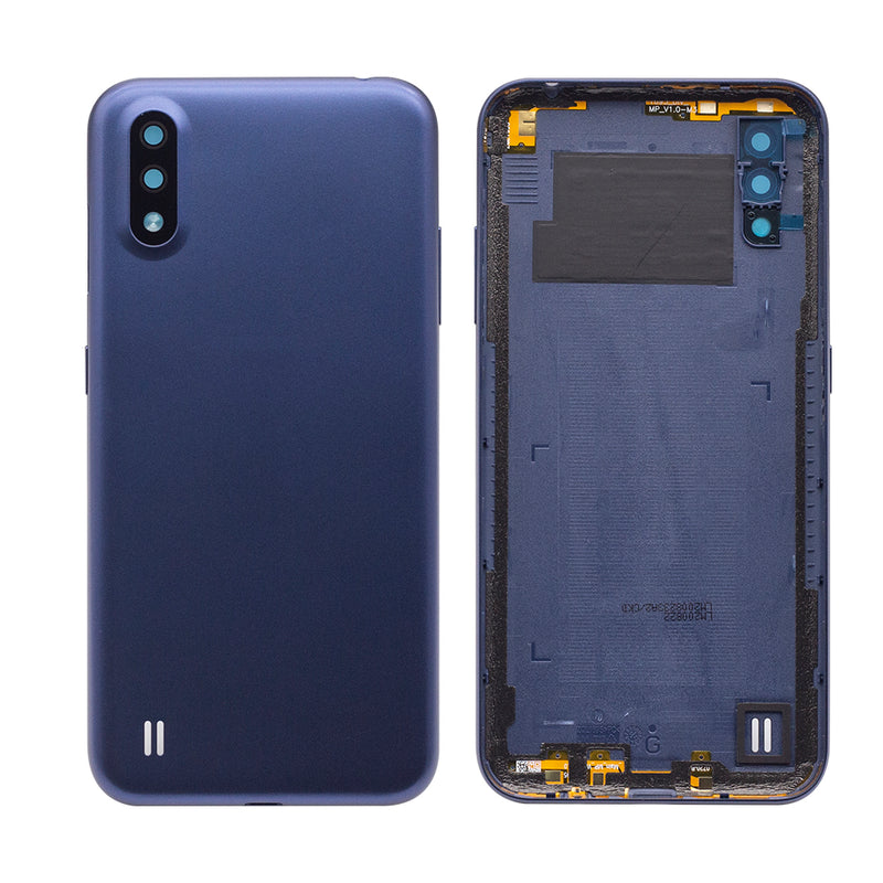 Samsung Galaxy A01 A015F Back Cover Blue With Lens (OEM)