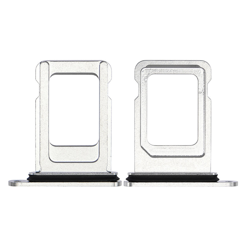 Pour iPhone 14 Pro Max Sim Holder Argent