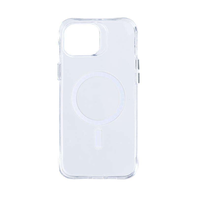 Rixus Pour iPhone 14 Plus Crystal Clear Anti-shock TPU Avec MagSafe