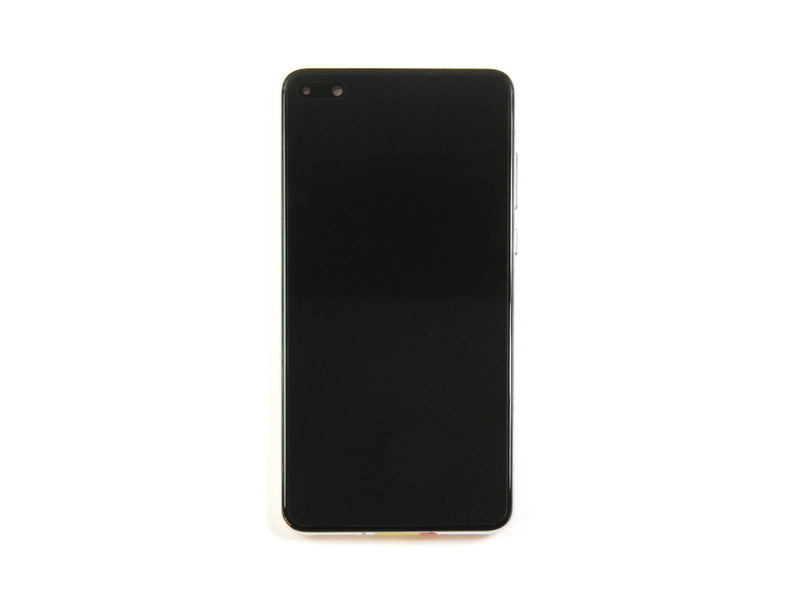 Huawei P40 Ecran et Digitizer Complet Blanc Glace (SP)