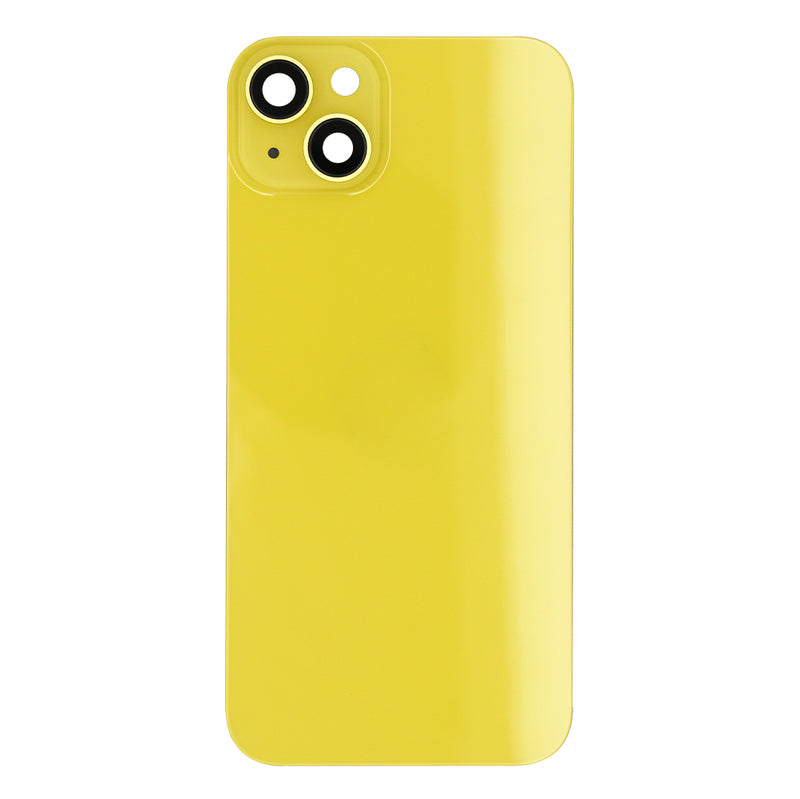 Pour iPhone 14 Plus Extra Glass Yellow (Cadre de l'appareil photo élargi)