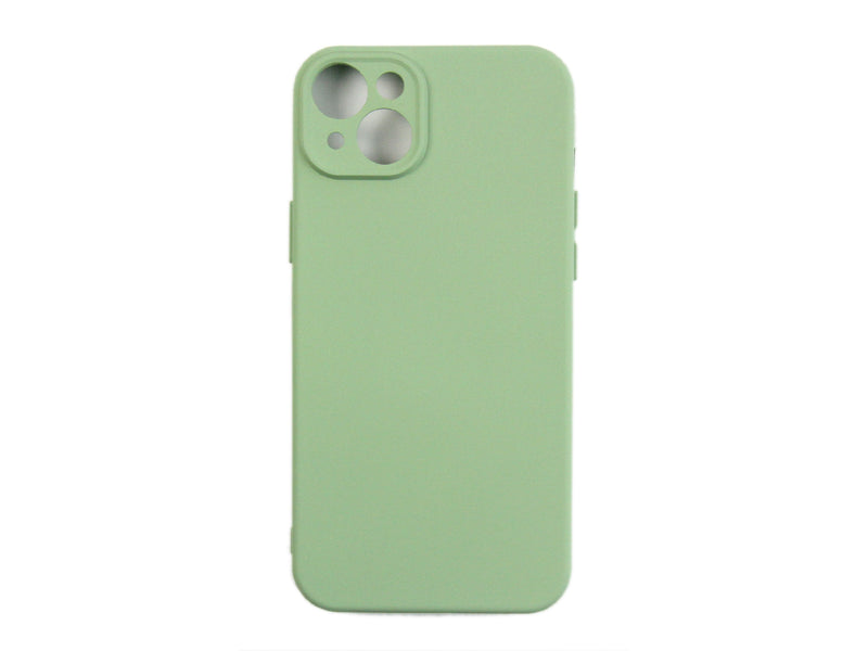 Rixus For iPhone 14 Plus Soft TPU Phone Case Matcha