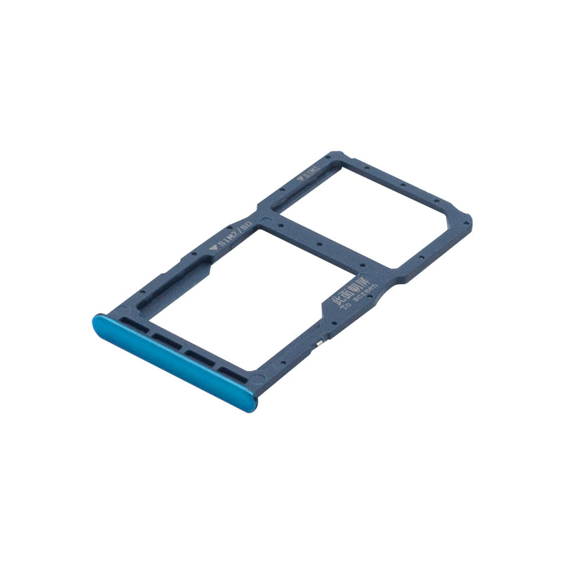 Huawei P30 Lite Sim y SD Card Holder Peacock Blue