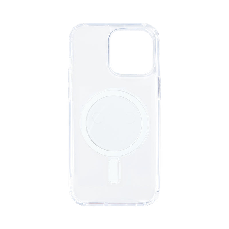 Rixus pour iPhone 12 Pro Max Coque magnétique transparente