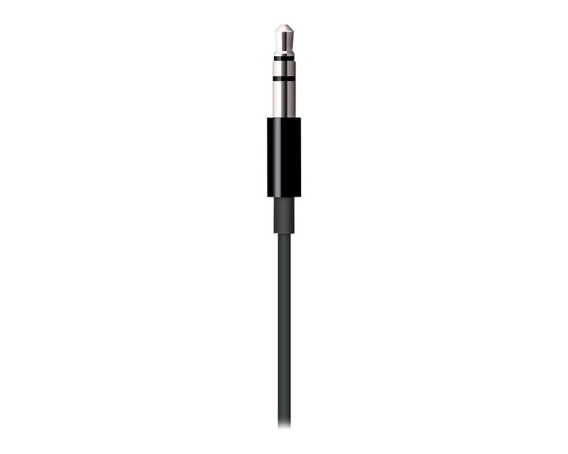 Apple Cable Lightning a conector de 3,5 mm, 120 cm, negro (MR2C2ZM/A)