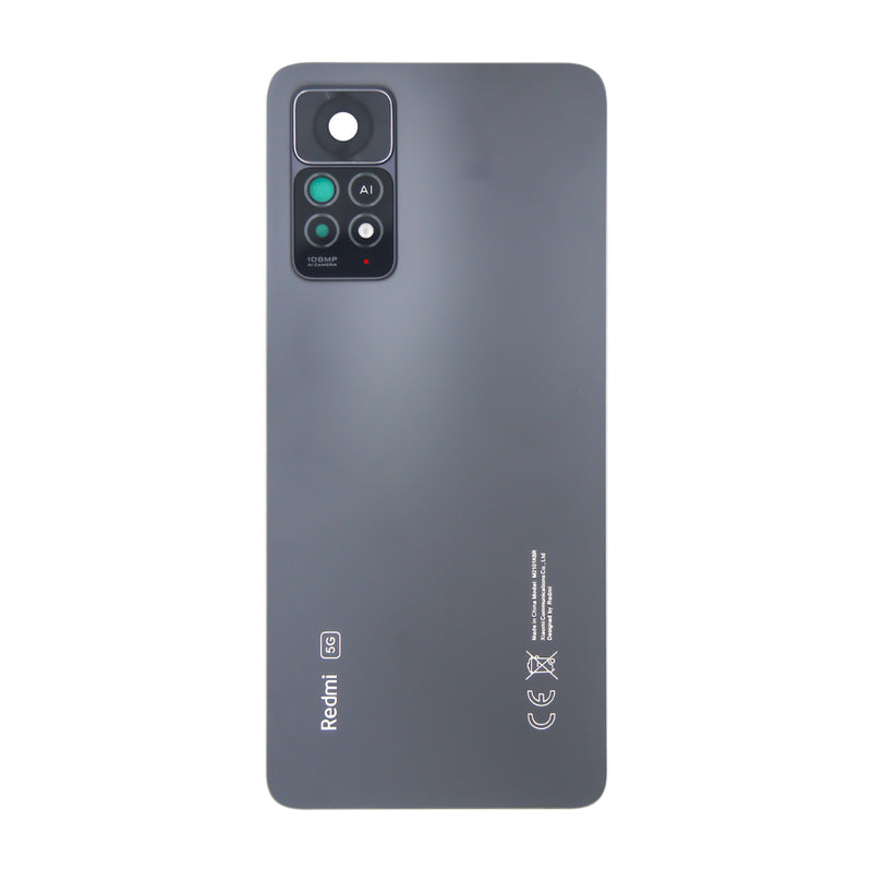 Xiaomi Redmi Note 11 Pro 5G (21091116I, 2201116SG) Coque arrière gris graphite avec objectif