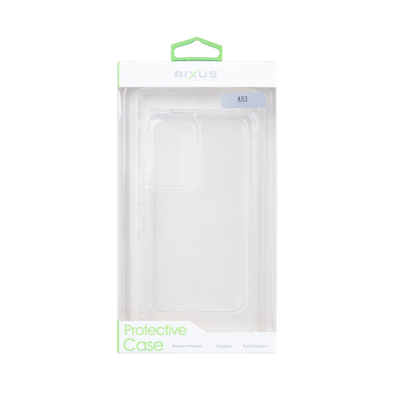 Rixus Pour Samsung Galaxy 53 Anti-Burst Case Transparent