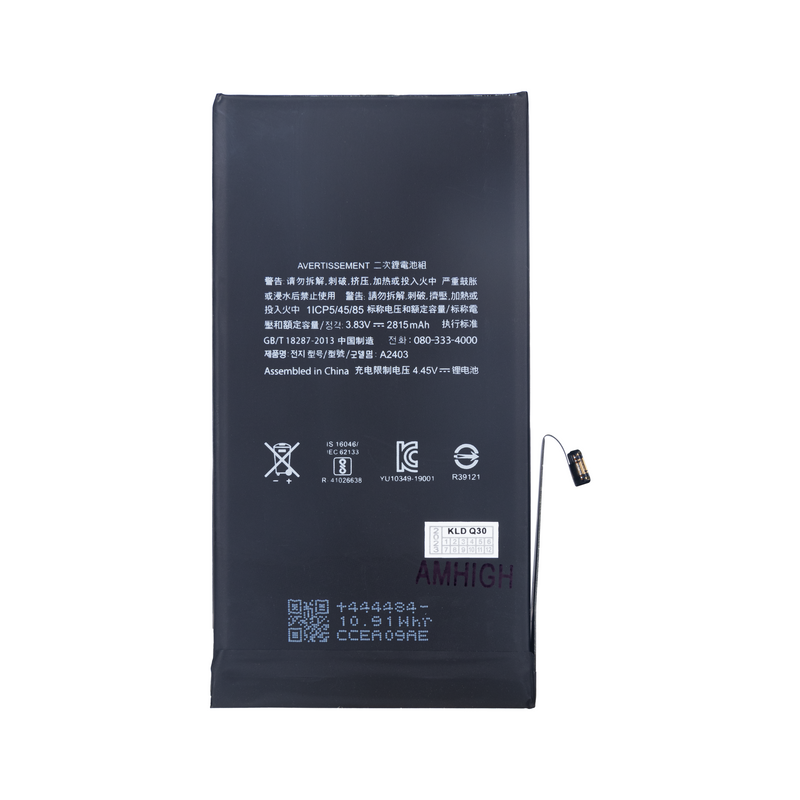 For iPhone 12, 12 Pro Battery With TI-Chip