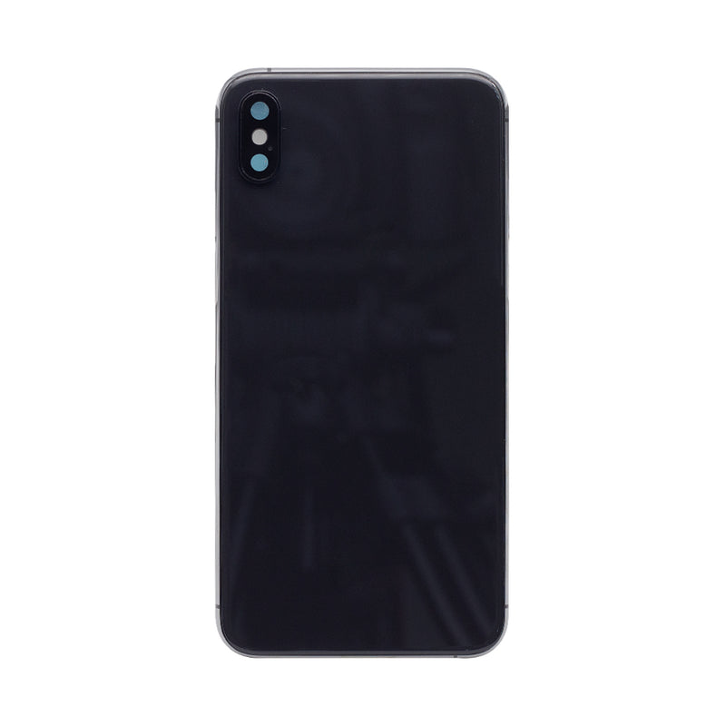 For iPhone XS Max Complete Housing Incl All Small Parts Without Battery and Back Camera (Black)