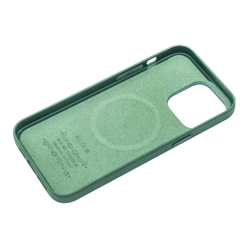 Rixus Classic 02 Case With MagSafe For iPhone 14 Pro Green