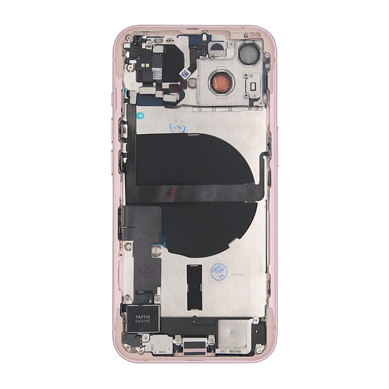For iPhone 13 Complete Housing incl. All Small Parts Without Battery & Back Camera Pink