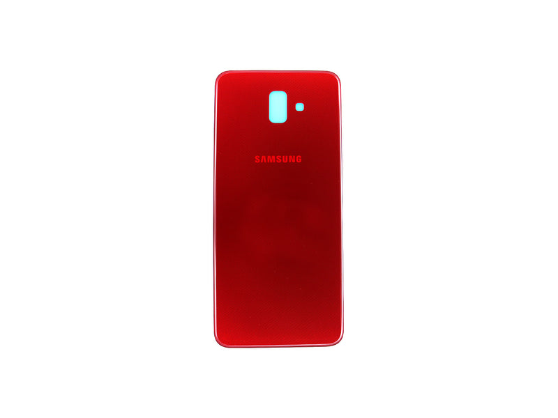 Samsung Galaxy J6 Plus J610F Couvercle arrière rouge sans lentille (OEM)