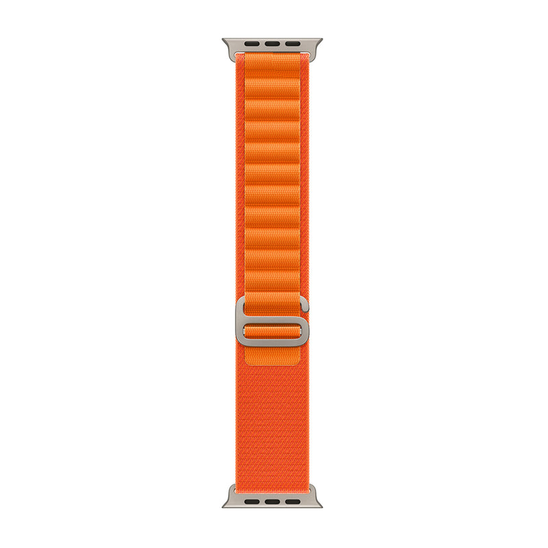 Pour Apple Watch 42mm, 44mm, 45mm, 49mm Nylon Band Alpine Loop Orange Retail Box