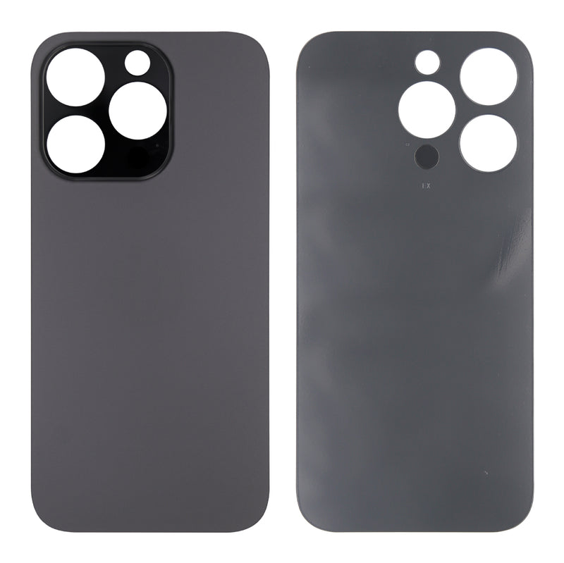 Pour iPhone 14 Pro Extra Glass Space Black (Cadre agrandi de l'appareil photo)