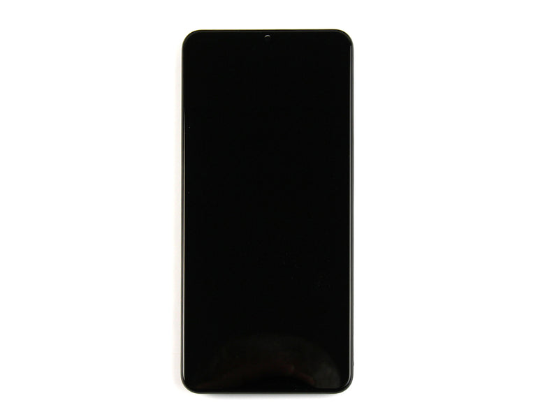 Samsung Galaxy A32 5G A326B Display And Digitizer With Frame Black Service Pack