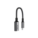 Rixus RXMU24 Type C To USB A 3.0 Adapter Space Gray