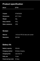 DTNO 1 DT70 Plus Smart Watch Black