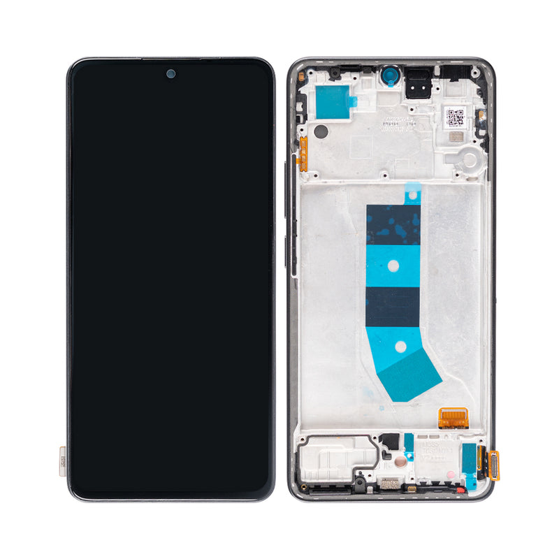 Xiaomi Redmi Note 13 4G (23129RAA4G) Display And Digitizer With Frame Midnight Black OEM