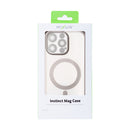 Rixus Instinct Mag Case For iPhone 15 Pro Titanium Grey