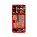 Huawei P30 (ELE-L29, ELE-L09) Display And Digitizer With Frame Amber Sunrise OEM