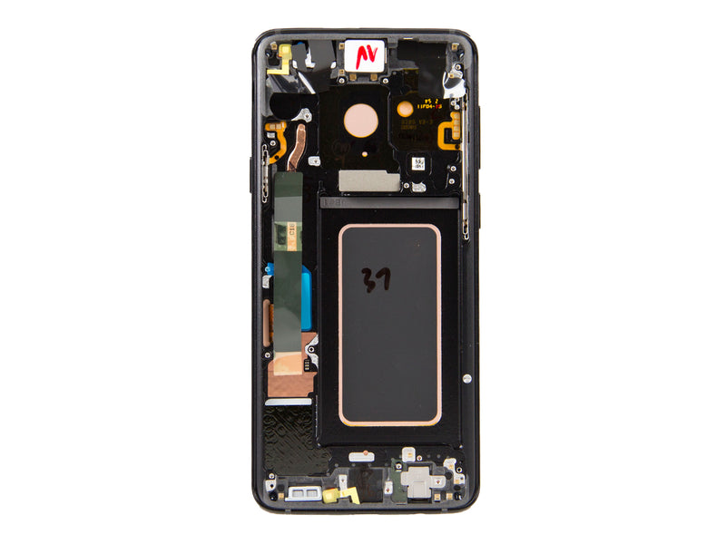 Samsung Galaxy S9 Plus G965F Display And Digitizer With Frame Midnight Black Service Pack