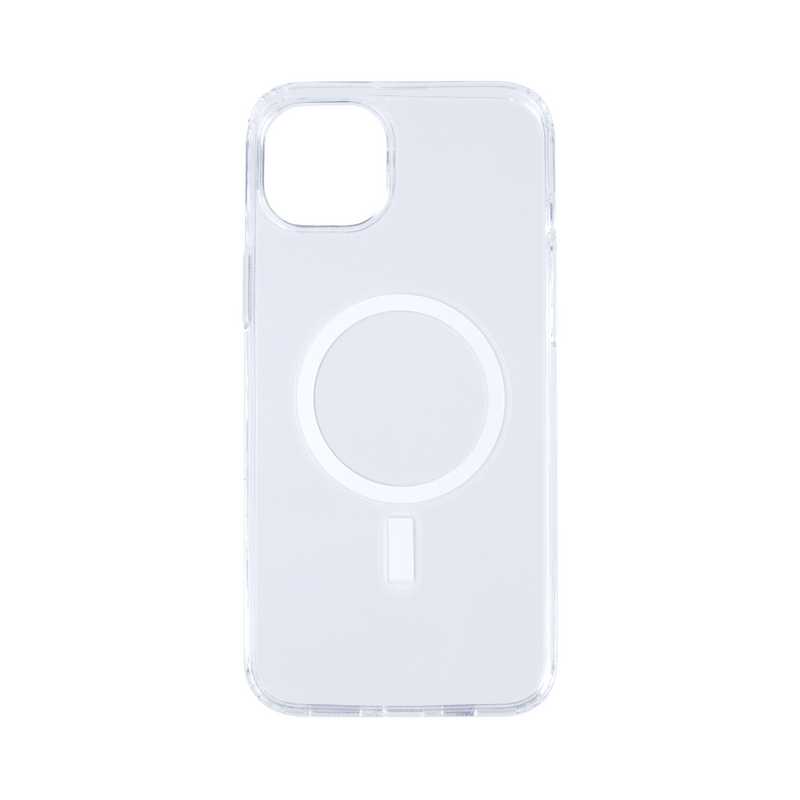 Rixus Para Funda magnética transparente para iPhone 15 Plus