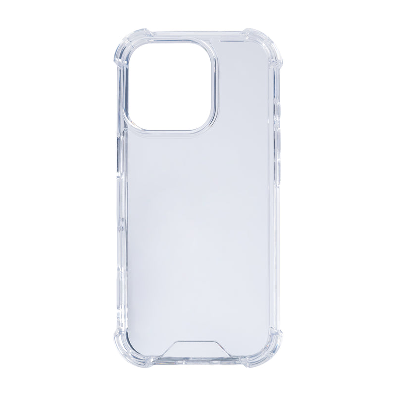 Rixus For iPhone 16 Pro Anti-Burst Case Transparent