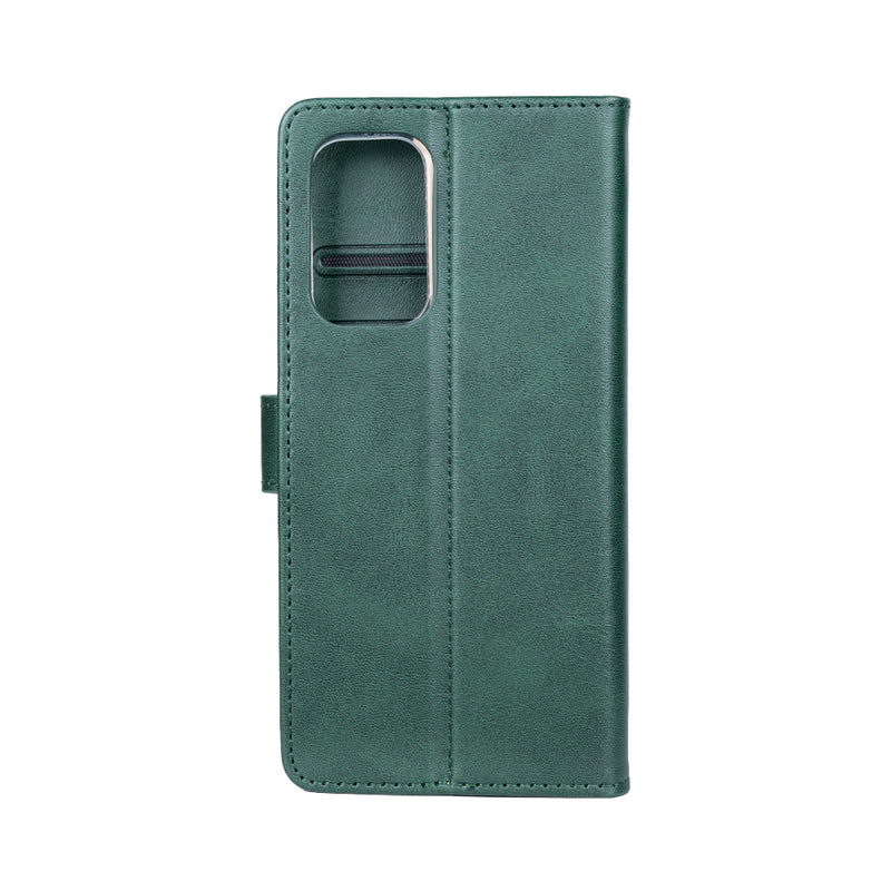 Rixus Bookcase For Samsung Galaxy A53 5G A536B Dark Green