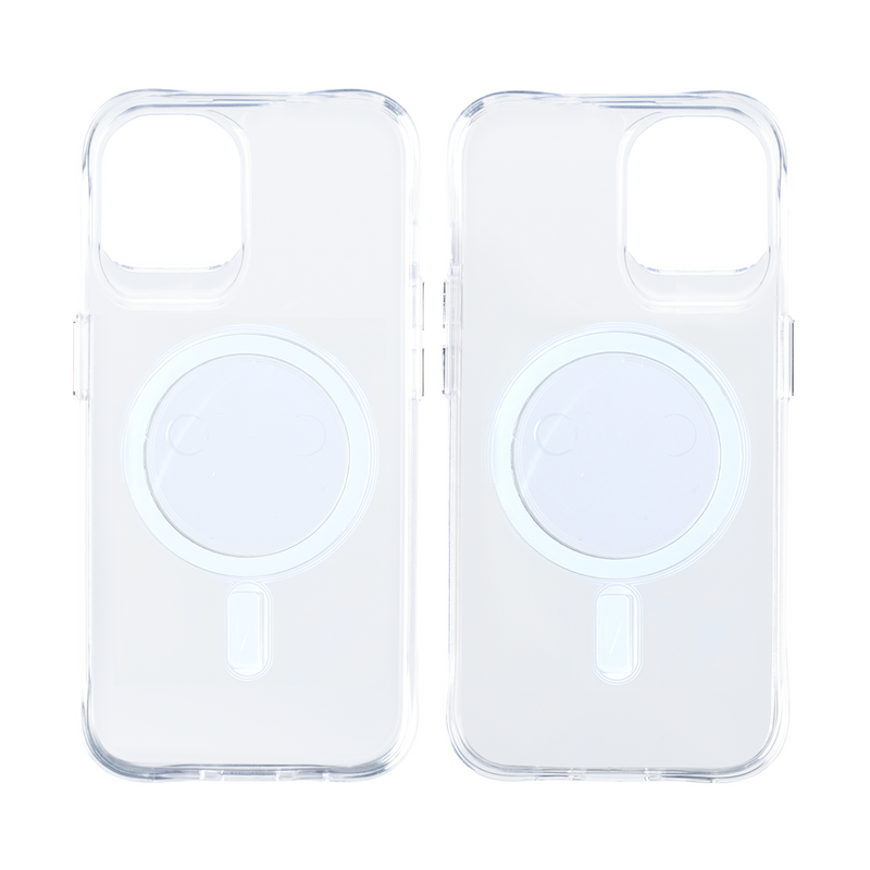 Rixus For iPhone 11 Crystal Clear Anti-shock TPU With MagSafe