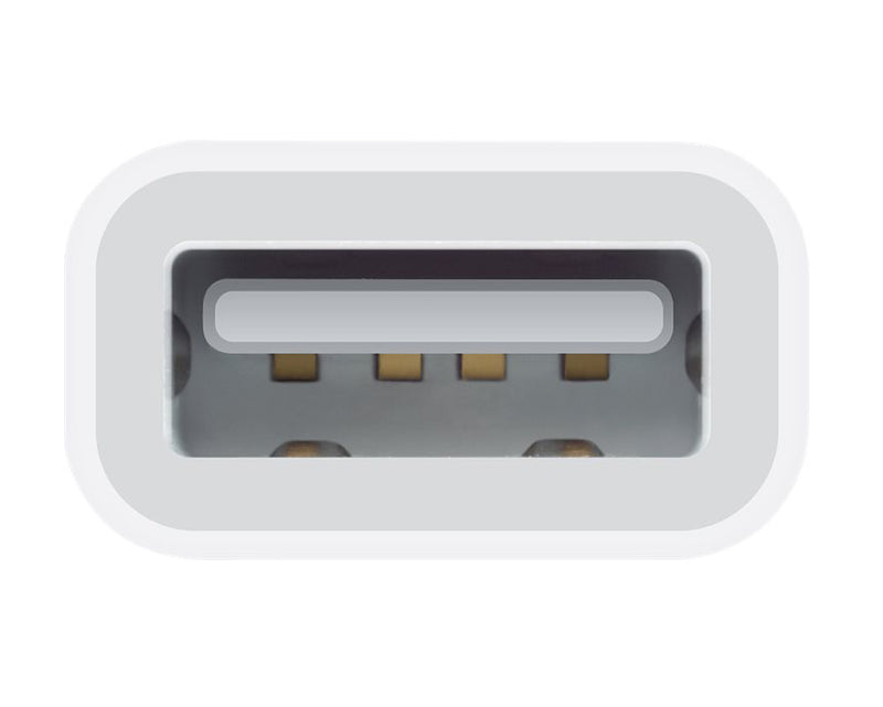 Apple Adaptador Lightning a USB-A Hembra 15cm Blanco (MD821ZM/A)