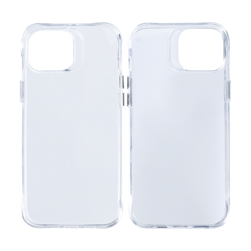 Rixus Pour iPhone 15 Plus Crystal Clear Anti-shock TPU