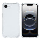 Rixus Anti-Burst Case For iPhone 16e Transparent