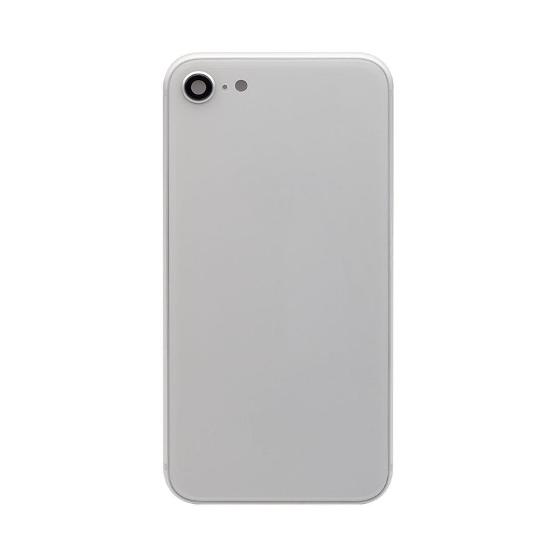 For iPhone 8 Complete Housing Incl. All Small Parts Without Battery and Back Camera (White)