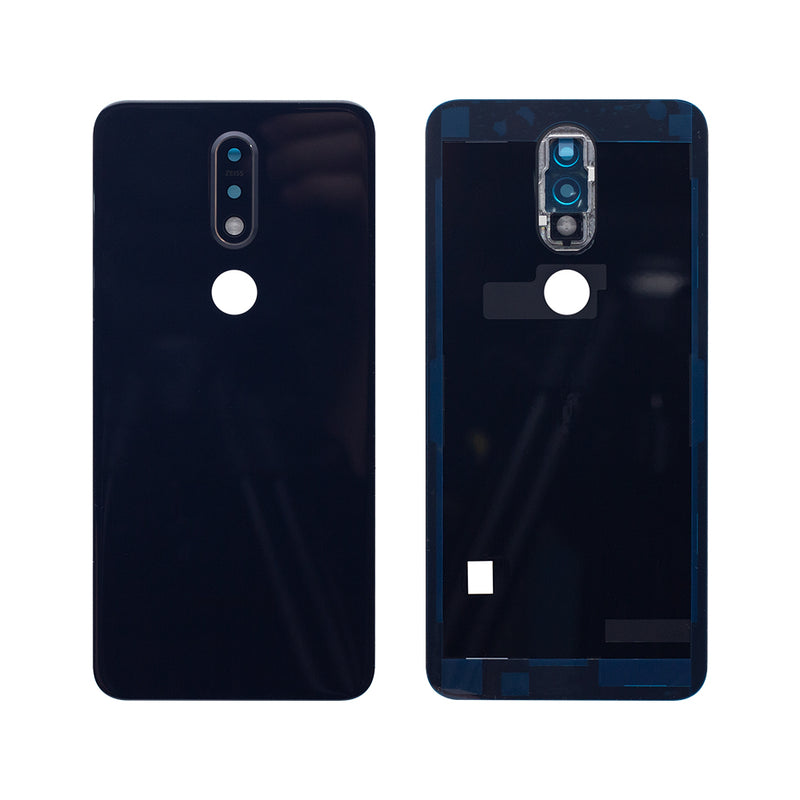 Nokia 7.1 (2018) Cubierta Trasera Azul Medianoche Brillante (+ Lente)