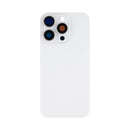 For iPhone 16 Pro Extra Glass Without NFC, Enlarged Camera Frame White Titanium
