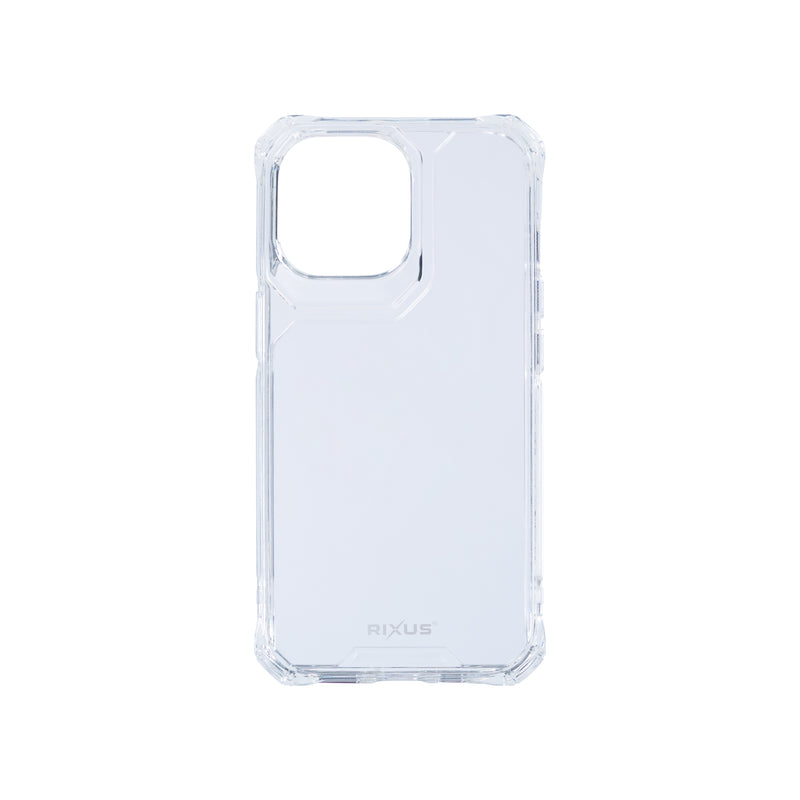 Rixus For iPhone 13 Pro Max Armor-X Anti Shock Case Transparent