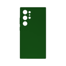 Rixus For Samsung Galaxy S24 Ultra 5G S928B Soft TPU Phone Case Dark Green