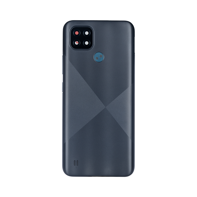 Realme C21 RMX3201 Tapa trasera Cross Negro (+Lente)