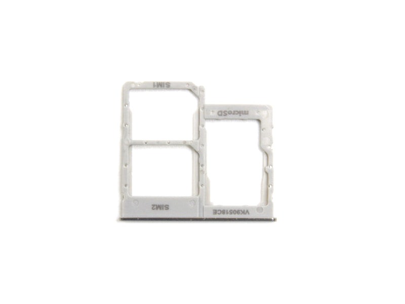 Samsung Galaxy A40 A405F Sim and SD Card Holder Silver