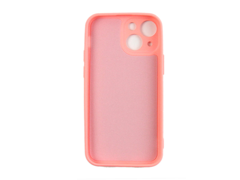 Rixus Para Funda de TPU suave para iPhone 13 Mini Rosa