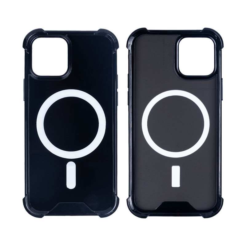 Rixus For iPhone 11 Anti-Burst Case With Magsafe Noir